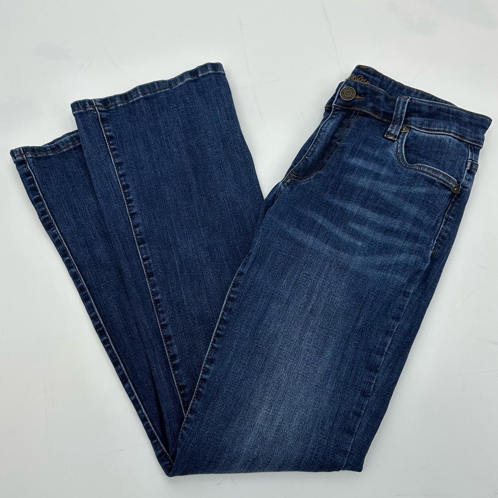 KUT from the Kloth Nicole Bootcut Jeans Dark Wash Size 6 - Picture 2 of 14